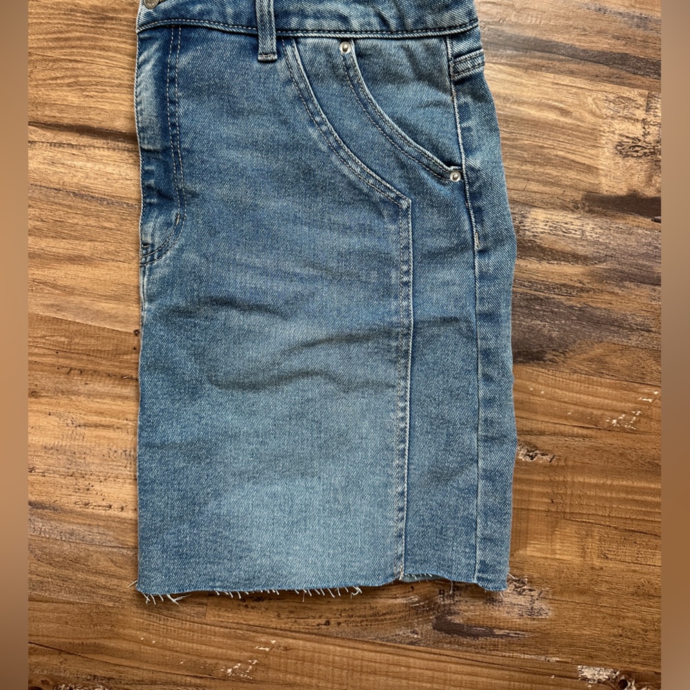 Denim Mini Skirt - Picture 3 of 5